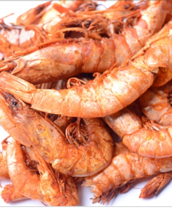Cotonu prawns in UK